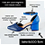 SCARPIN SALTO BLOCO COURO AZUL MARINHO BIC CONFORTAVEL - Imagem 2