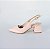 SCARPIN SALTO BLOCO COURO ROSA BEBE CONFORTAVEL - Imagem 1