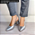 SCARPIN SALTO BLOCO COURO ROSA BEBE CONFORTAVEL - Imagem 7