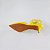 SCARPIN SALTO FINO COURO AMARELO CONFORTAVEL - Imagem 6
