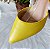SCARPIN SALTO FINO COURO AMARELO CONFORTAVEL - Imagem 4