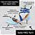 SCARPIN SALTO FINO COURO AZUL BEBE BIC CONFORTAVEL - Imagem 2