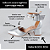 SCARPIN SALTO BLOCO COURO PRATA CONFORTAVEL - Imagem 2