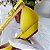 SCARPIN SALTO FINO COURO AMARELO CONFORTAVEL - Imagem 5