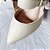 MULE SALTO BLOCO COURO OFF WHITE CONFORTAVEL - Imagem 4