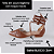 SCARPIN SALTO BLOCO COURO MARROM CONFORTAVEL - Imagem 2