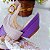 SCARPIN SALTO FINO COURO ROXO LILAS CONFORTAVEL - Imagem 5