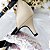 SCARPIN SALTO FINO COURO OFF WHITE PRETO CONFORTAVEL - Imagem 4