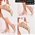 SCARPIN SALTO FINO COURO NUDE MEDIO CONFORTAVEL - Imagem 7