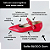 SCARPIN SALTO BLOCO COURO VERMELHO CAMPARI CONFORTAVEL - Imagem 2