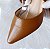 SCARPIN SALTO FINO COURO MARROM CONFORTAVEL - Imagem 4