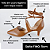 SCARPIN SALTO FINO COURO MARROM CONFORTAVEL - Imagem 2