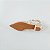 SCARPIN SALTO FINO COURO NUDE CLARO CONFORTAVEL - Imagem 6