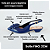 SCARPIN SALTO FINO COURO AZUL MARINHO CONFORTAVEL - Imagem 2