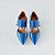 SCARPIN SALTO FINO COURO AZUL BIC CONFORTAVEL - Imagem 3