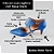 SCARPIN SALTO FINO COURO AZUL BIC CONFORTAVEL - Imagem 2