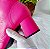 BOTA SALTO BLOCO COURO PINK CONFORTAVEL - Imagem 4