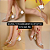 SCARPIN SALTO TACA COURO CARAMELO MARROM CONFORTAVEL - Imagem 9