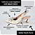 SCARPIN SALTO TACA COURO OFF WHITE CONFORTAVEL - Imagem 2