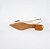 SCARPIN SALTO BLOCO COURO NUDE CLARO CARAMELO CONFORTAVEL - Imagem 7
