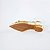 SCARPIN SALTO BLOCO COURO DOURADO CONFORTAVEL - Imagem 7