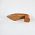MOCASSIM SALTO BLOCO COURO CARAMELO CONFORTAVEL - Imagem 4