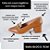 MOCASSIM SALTO BLOCO COURO CARAMELO CONFORTAVEL - Imagem 2