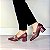 SCARPIN SALTO BLOCO COURO MARSALA CONFORTAVEL - Imagem 5
