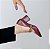 SCARPIN SALTO BLOCO COURO MARSALA CONFORTAVEL - Imagem 3