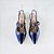 SCARPIN SALTO FINO COURO AZUL MARINHO CONFORTAVEL - Imagem 6