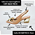 SCARPIN SALTO GEOMETRICO COURO NUDE ESCURO DOURADO CONFORTAVEL - Imagem 2