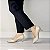 SCARPIN SALTO FINO COURO OFF WHITE CONFORTAVEL - Imagem 5