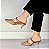 MULE SALTO FINO COURO NUDE ESCURO MARROM CONFORTAVEL - Imagem 8
