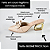 MULE SALTO GEOMETRICO COURO NUDE CLARO CONFORTAVEL - Imagem 2