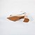 SCARPIN SALTO BLOCO COURO NUDE CLARO CONFORTAVEL - Imagem 4