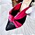 MULE SALTO FINO COURO PRETO PINK CONFORTAVEL - Imagem 6
