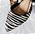 MULE SALTO BLOCO COURO ZEBRA PRETO CONFORTAVEL - Imagem 4