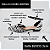 SCARPIN SALTO BLOCO COURO ZEBRA PRETO CONFORTAVEL - Imagem 2