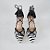 SCARPIN SALTO FINO COURO ZEBRA PRETO CONFORTAVEL - Imagem 7