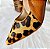 SCARPIN SALTO GEOMETRICO COURO ONCA CARAMELO CONFORTAVEL - Imagem 4