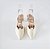 SCARPIN SALTO TACA COURO OFF WHITE CONFORTAVEL - Imagem 5