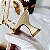SCARPIN SALTO TACA COURO OFF WHITE CONFORTAVEL - Imagem 4