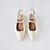 SCARPIN SALTO BLOCO COURO OFF WHITE CONFORTAVEL - Imagem 5