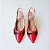SCARPIN SALTO FINO COURO VERMELHO ONCA CONFORTAVEL - Imagem 5