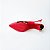 SCARPIN SALTO FINO COURO VERMELHO ONCA CONFORTAVEL - Imagem 6