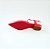 SCARPIN SALTO BLOCO COURO VERMELHO CAMPARI CONFORTAVEL - Imagem 5