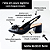SCARPIN SALTO BLOCO COURO PRETO CONFORTAVEL - Imagem 2