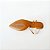 SCARPIN SALTO BLOCO COURO CARAMELO NUDE CLARO CONFORTAVEL - Imagem 5