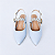 SCARPIN SALTO FINO COURO AZUL BEBE CONFORTAVEL - Imagem 4