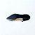 SCARPIN SALTO BLOCO COURO PRETO PRATA VELHA CONFORTAVEL - Imagem 6